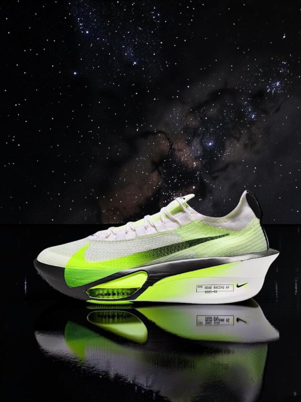 Nike Air Zoom Alphafly Next% 3 Mens Running Shoe Size 7 White/Volt IR1817 100
